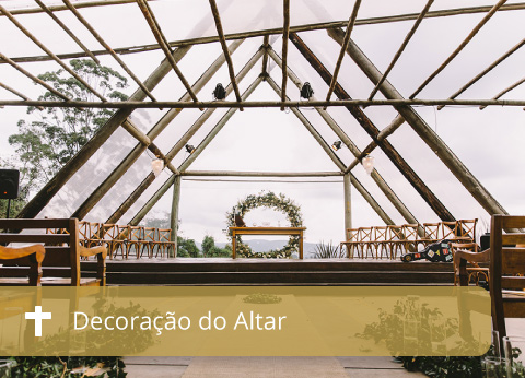 Decoração - Altar de Casamento - Imagem Principal