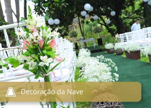 Decoracao da Nave - Casamento - Imagem Principal